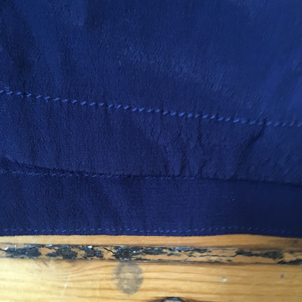 Anthro Edme & Esylte navy drawstring Freya dressXS - Picture 7 of 8